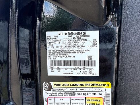 Used 2013 Ford F150 XLT w/ Mid Equipment Group AWD/4WD image 36
