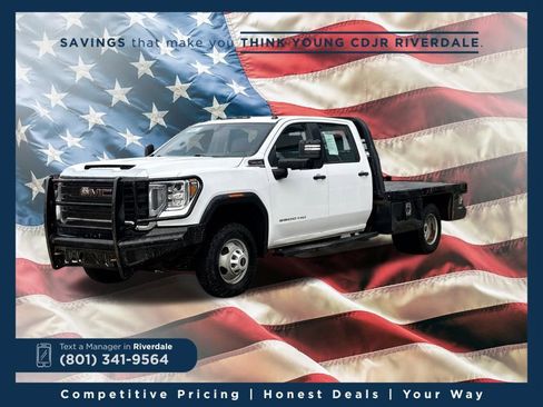 Used 2021 GMC Sierra 3500 4x4 Crew Cab w/ Fleet Convenience Package image 8