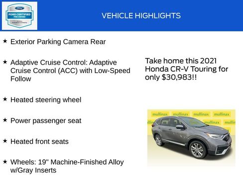 Used 2021 Honda CR-V Touring image 18