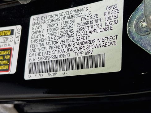 Used 2022 Honda CR-V Touring image 32