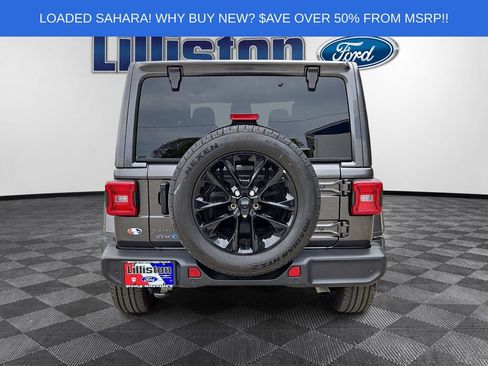 Used 2025 Jeep Wrangler Unlimited Sahara w/ Safety Group AWD/4WD image 5