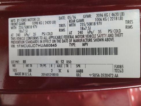 Used 2017 Ford Escape Titanium FWD image 33
