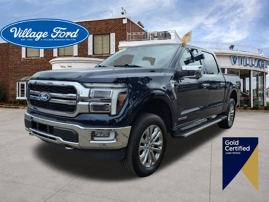 Certified 2024 Ford F150 Lariat w/ Equipment Group 502A High AWD/4WD 360° Tour