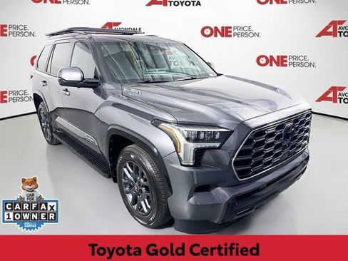 Certified 2026 Toyota Sequoia Platinum AWD/4WD image 1