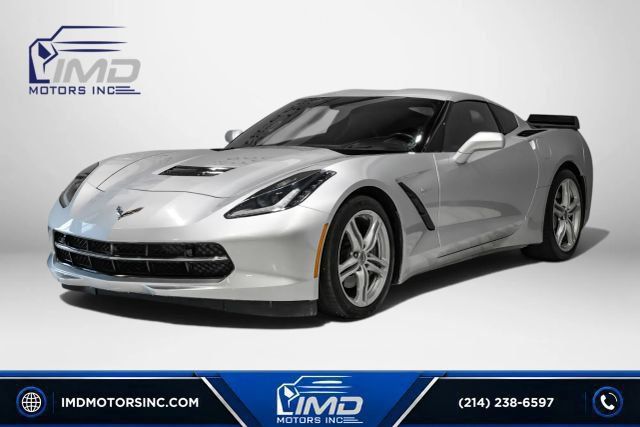 Used 2017 Chevrolet Corvette Stingray Coupe w/ 3LT Preferred Equipment Group RWD image 1