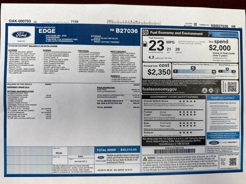 Used 2024 Ford Edge SEL w/ Convenience Package AWD/4WD image 25