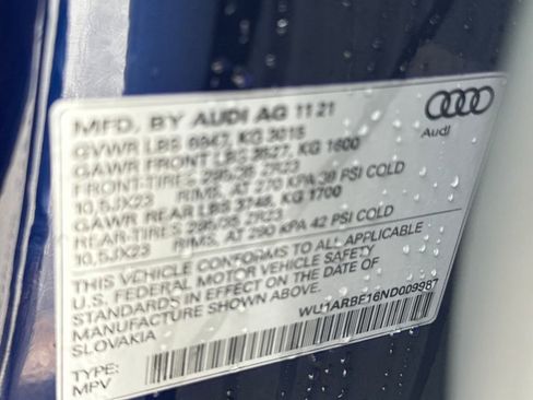 Used 2022 Audi RS Q8 w/ Carbon Optic Package image 43