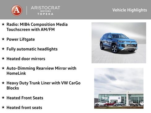 New 2026 Volkswagen Tiguan SE image 2