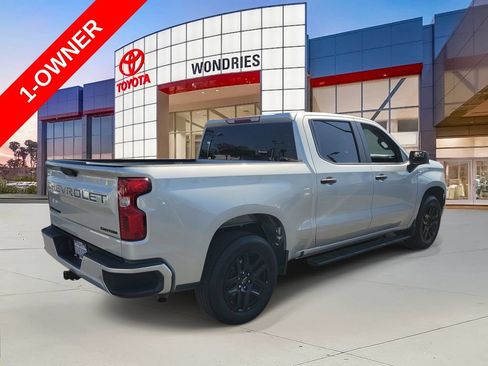 Used 2022 Chevrolet Silverado 1500 Custom w/ LPO, Dark Essentials Package RWD image 6