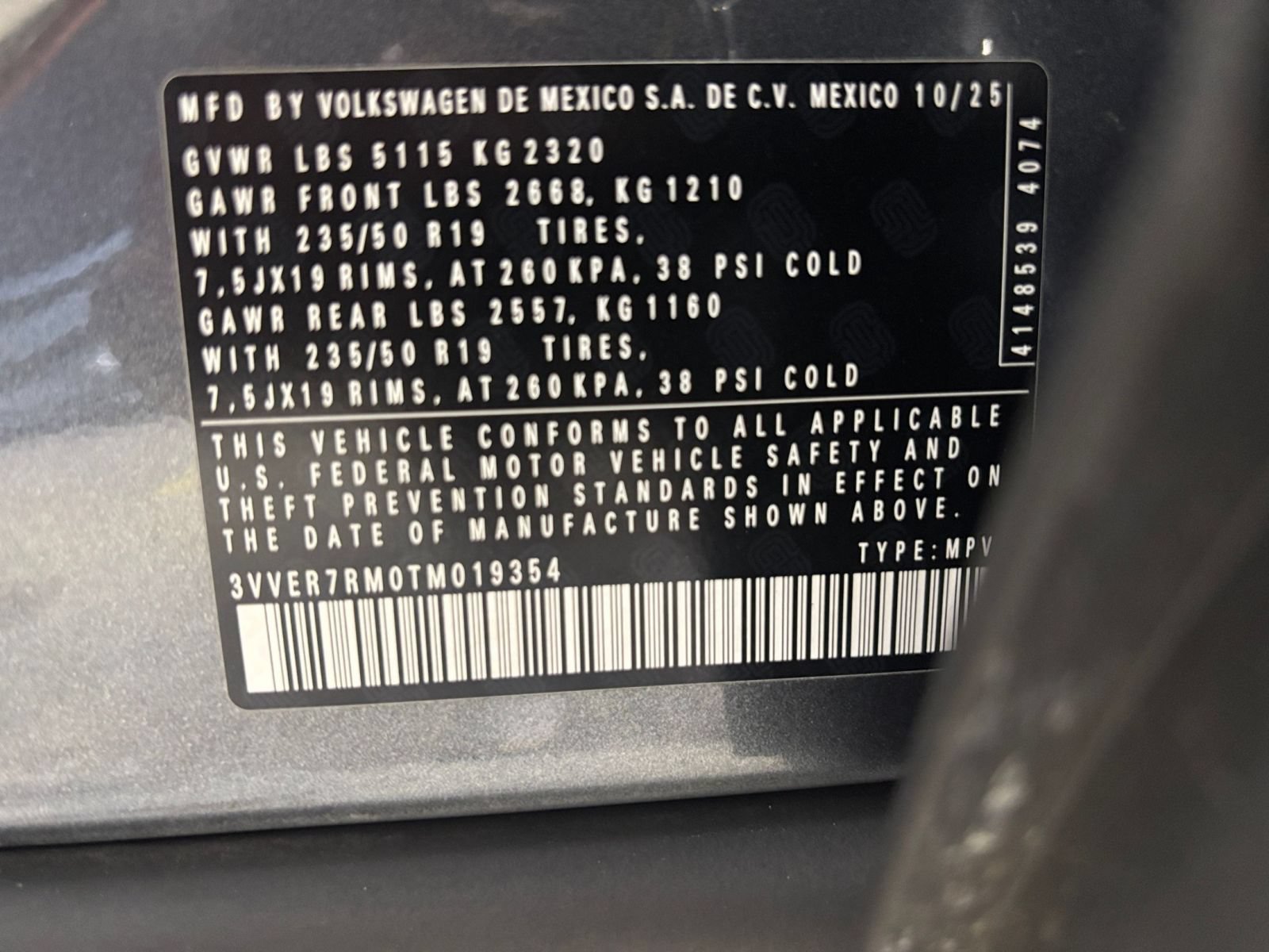 Used 2026 Volkswagen Tiguan SE AWD/4WD image 29
