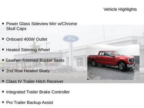 Used 2021 Ford F150 Lariat w/ Equipment Group 502A High image 21