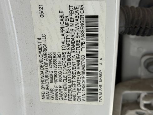 Used 2021 Honda Accord LX image 20