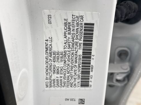 Used 2023 Honda Civic EX-L image 10