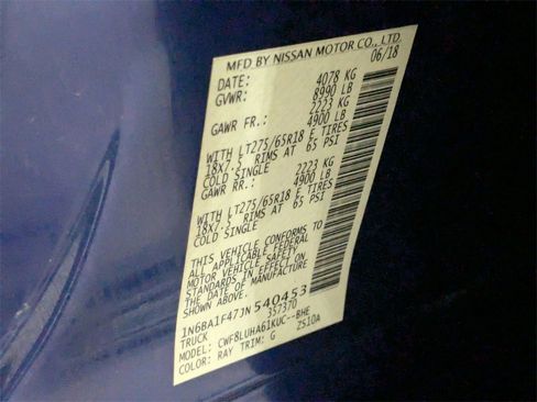 Used 2018 Nissan Titan PRO-4X w/ Pro-4x Convenience Package image 25