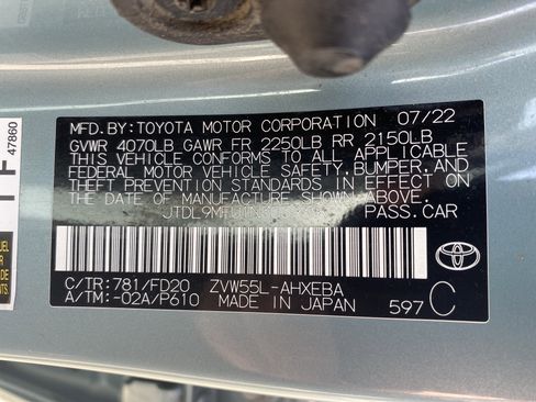 Used 2022 Toyota Prius LE image 27