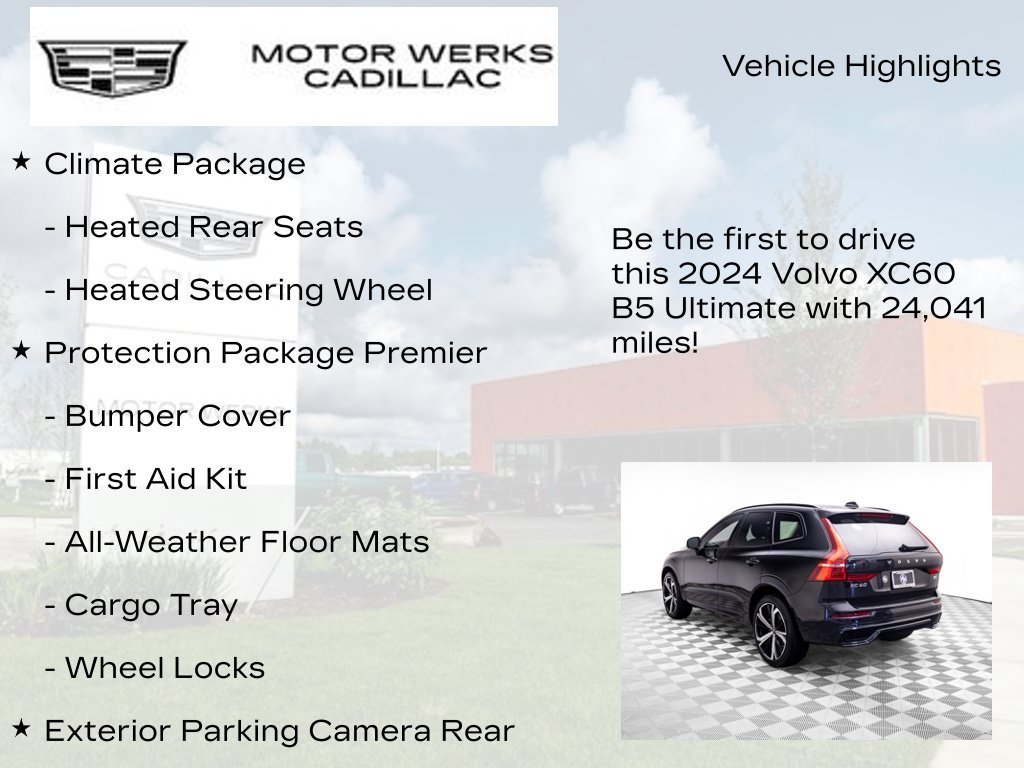 Used 2024 Volvo XC60 B5 Ultimate w/ Protection Package Premier AWD/4WD image 13