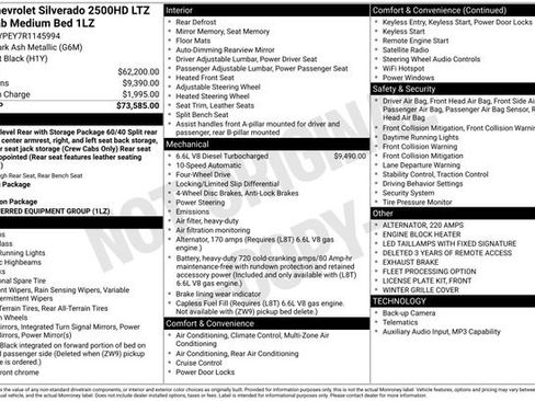 Used 2024 Chevrolet Silverado 2500 LTZ AWD/4WD image 2