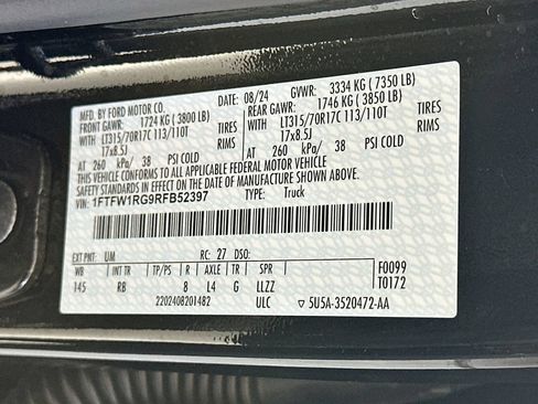 Used 2024 Ford F150 Raptor AWD/4WD image 37