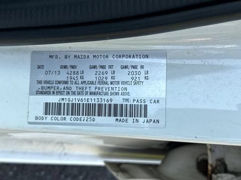 Used 2014 MAZDA MAZDA6 Touring FWD image 17