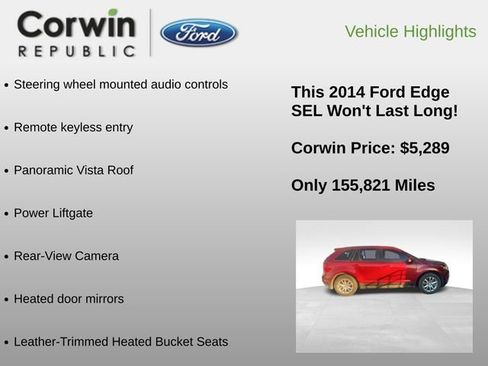 Used 2014 Ford Edge SEL w/ Equipment Group 204A image 6