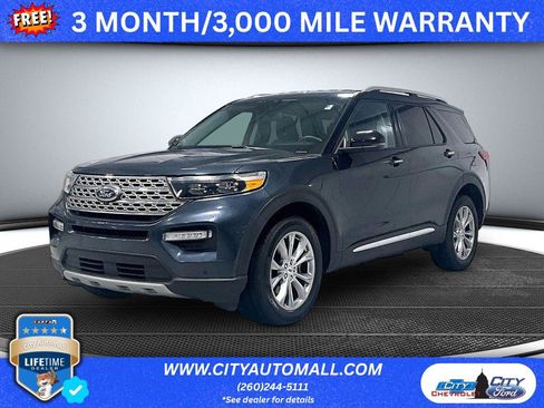 Used 2024 Ford Explorer Limited w/ Equipment Group 301A AWD/4WD image 1