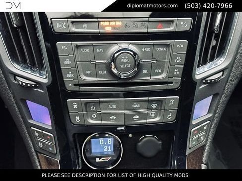 Used 2012 Cadillac CTS V w/ Wood Trim Package RWD image 32