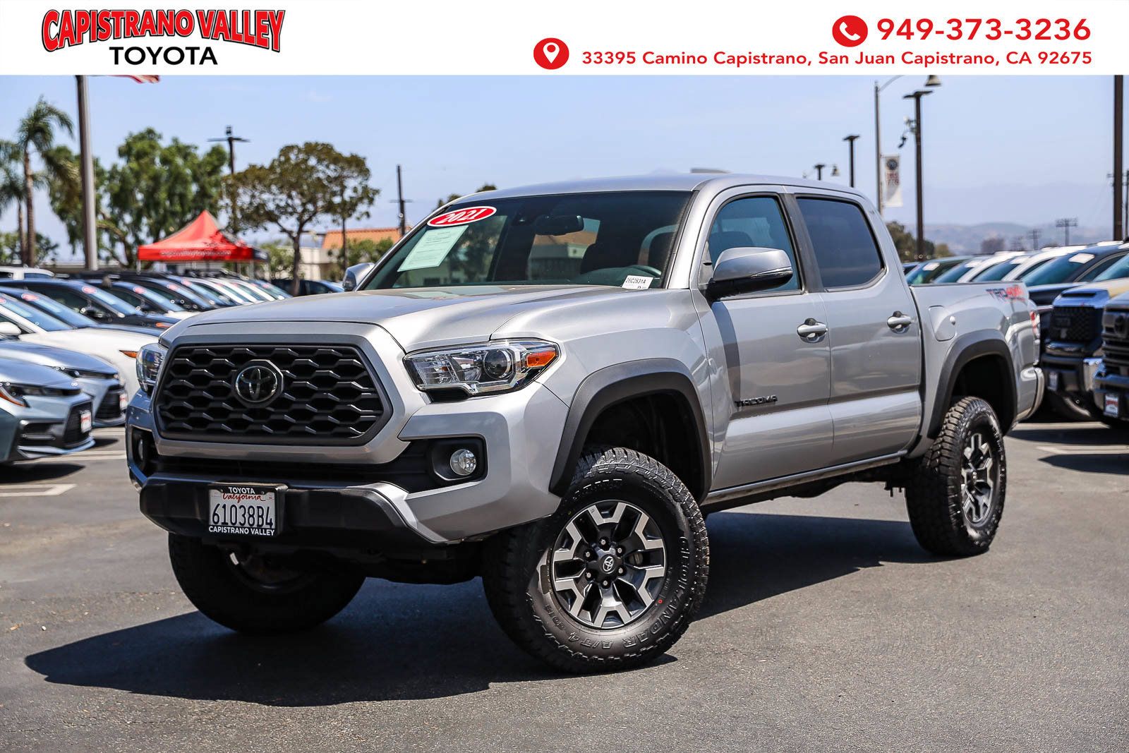 Used 2021 Toyota Tacoma TRD Off-Road w/ Technology Package AWD/4WD image 1