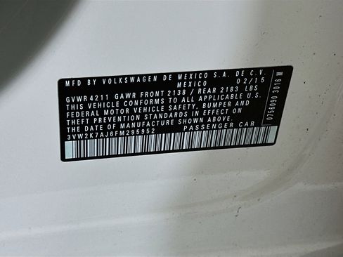 Used 2015 Volkswagen Jetta S FWD image 12