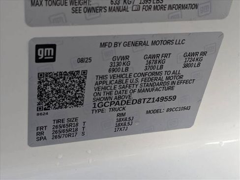 Used 2026 Chevrolet Silverado 1500 RST RWD image 25