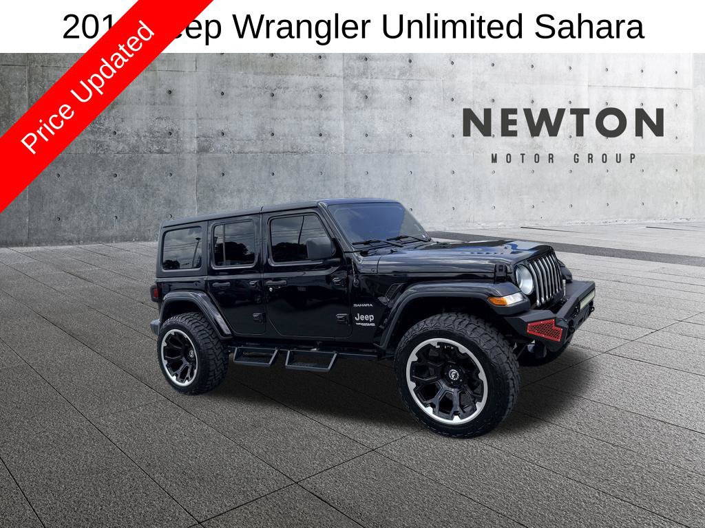 Used 2019 Jeep Wrangler Unlimited Sahara AWD/4WD image 1