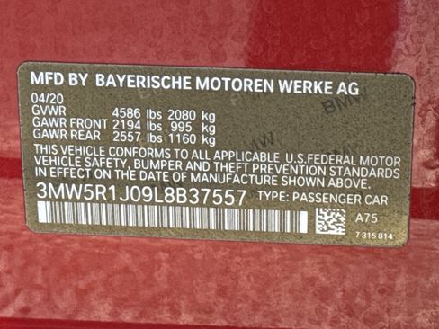 Used 2020 BMW 330i Sedan w/ Premium Package image 35