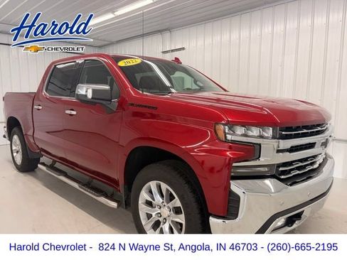 Used 2022 Chevrolet Silverado 1500 LTZ w/ LTZ Premium Package AWD/4WD image 1