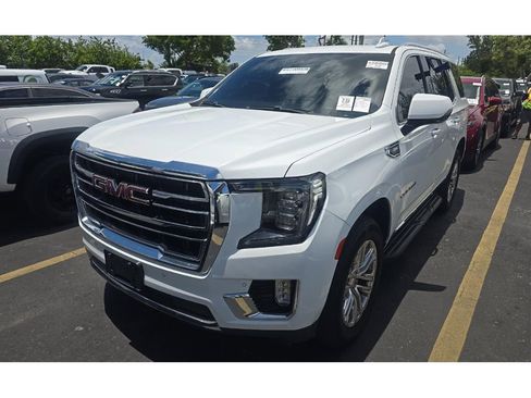 Used 2021 GMC Yukon SLT RWD image 1