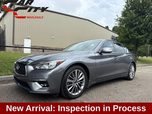 Used 2022 INFINITI Q50 Luxe w/ Cargo Package AWD/4WD image 1