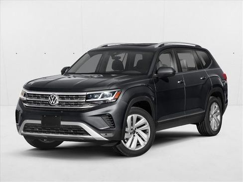 Used 2021 Volkswagen Atlas SE w/ Towing Package AWD/4WD image 1