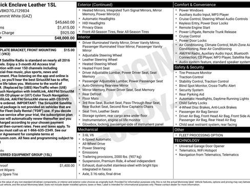 Used 2016 Buick Enclave Leather image 4