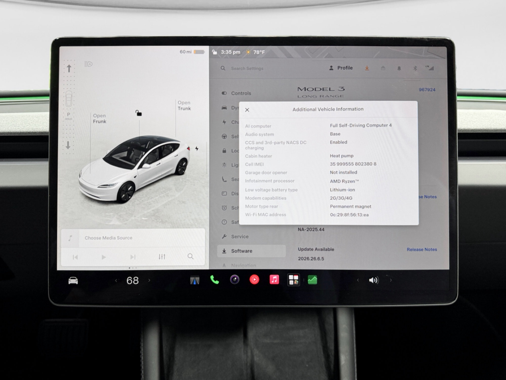 Used 2025 Tesla Model 3 Long Range RWD image 12
