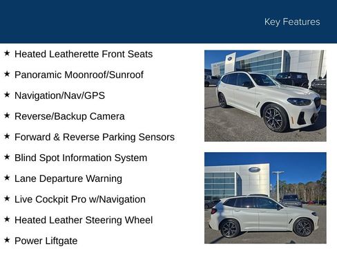 Used 2023 BMW X3 M40i w/ Premium Package image 11
