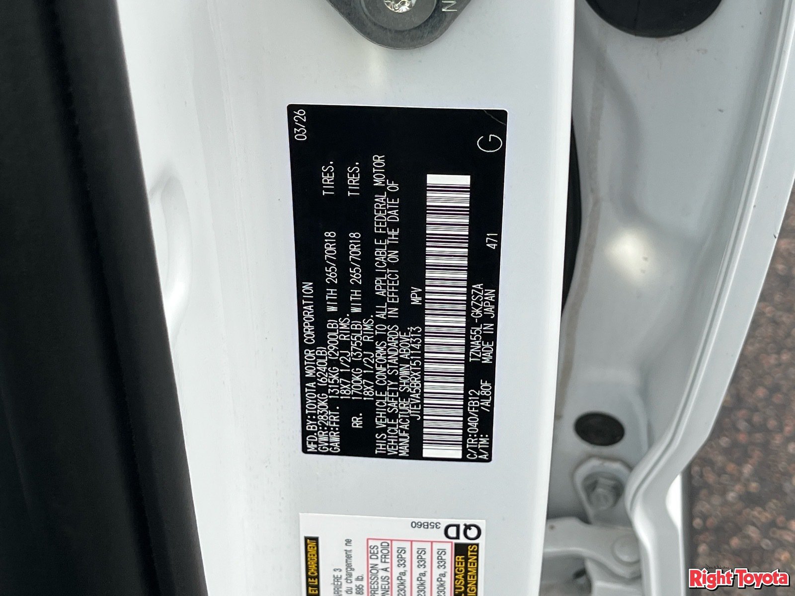 Certified 2026 Toyota 4Runner TRD Off-Road AWD/4WD image 33