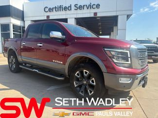 Used 2021 Nissan Titan Platinum Reserve w/ Moonroof Package AWD/4WD video 1