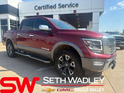 Used 2021 Nissan Titan Platinum Reserve w/ Moonroof Package