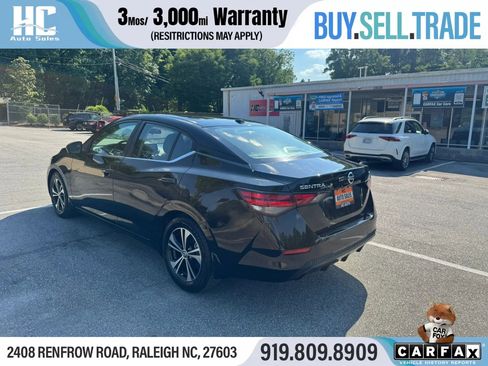 Used 2021 Nissan Sentra SV FWD image 3