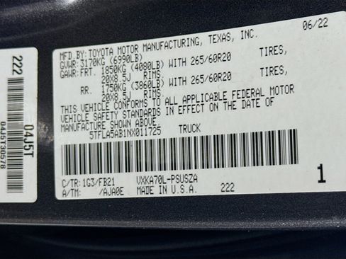 Used 2022 Toyota Tundra SR5 image 40
