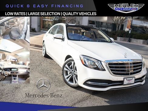 Used 2018 Mercedes-Benz S 560 4MATIC Sedan w/ Premium Package image 1