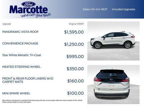Used 2023 Ford Edge SEL w/ Convenience Package AWD/4WD image 5