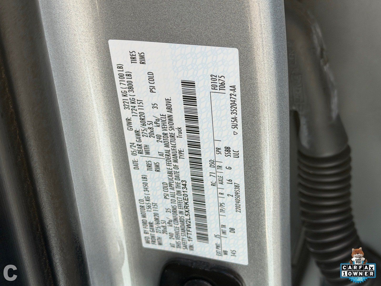Used 2024 Ford F150 STX w/ Tow/Haul Package AWD/4WD image 32