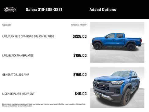 Used 2024 Chevrolet Colorado Trail Boss w/ Advanced Trailering Package AWD/4WD image 3