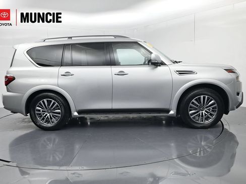 Used 2023 Nissan Armada SL w/ Captain's Chairs Package RWD image 1