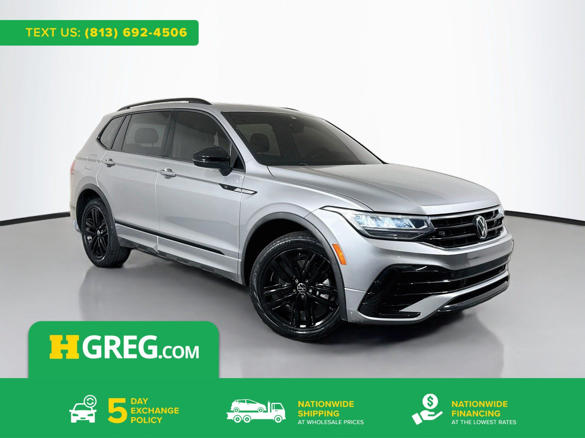 Used 2022 Volkswagen Tiguan SE R-Line FWD image 1