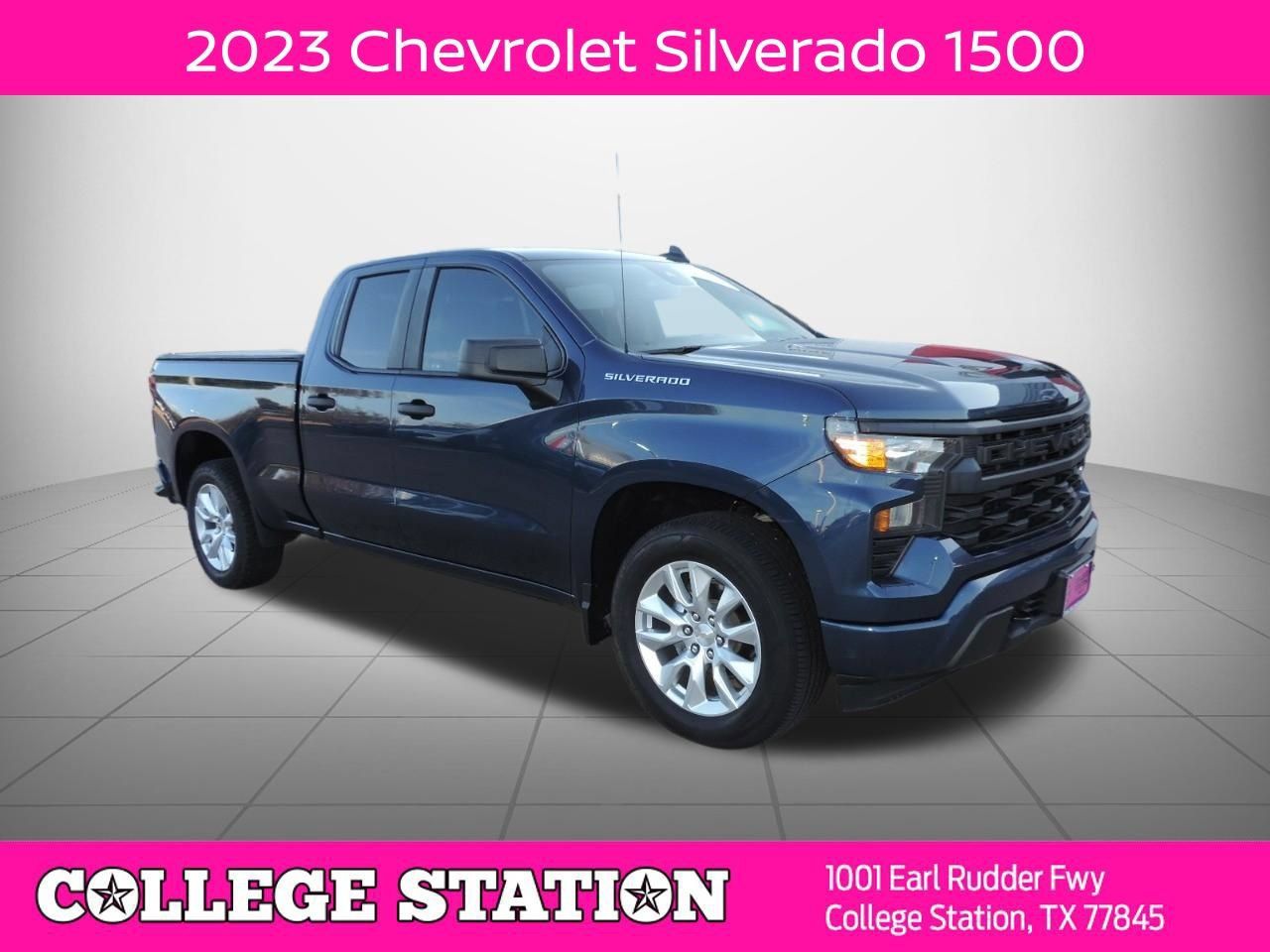 Used 2023 Chevrolet Silverado 1500 Custom RWD image 1